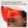 TheraFace Therabody Mask Glo – Cordless LED Skincare Face Mask with Red/Blue/Infrared Light & Relaxing Scalp Massage for Glowing, Healthier-Looking Skin – FDA Cleared(Mask Glo)