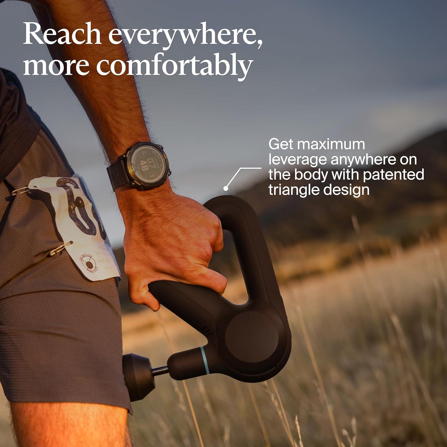 imageTheraGun Therabody Prime Plus Heated Powerful Massage Gun for Enhanced WarmUp amp Workout Recovery Quiet Deep Tissue Massager for Body and Back Pain Relief Leg amp Back Massager with HeatPrime G5