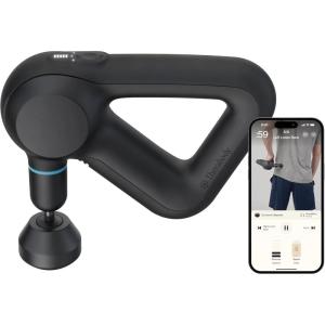 TheraGun Therabody Prime Plus Heated, Powerful Massage Gun for Enhanced Warm-Up & Workout Recovery – Quiet Deep Tissue Massager for Body and Back Pain Relief – Leg & Back Massager with Heat(Prime G5)