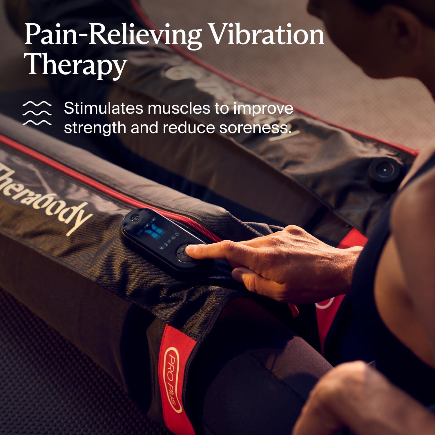 imageTherabody JetBoots PRO Plus Wireless Compression Boots with Vibration amp Light Therapy Muscle Recovery Pneumatic Leg Compression Sleeve to Recover Faster for Legs Longer Than 37 Inches LongRegular