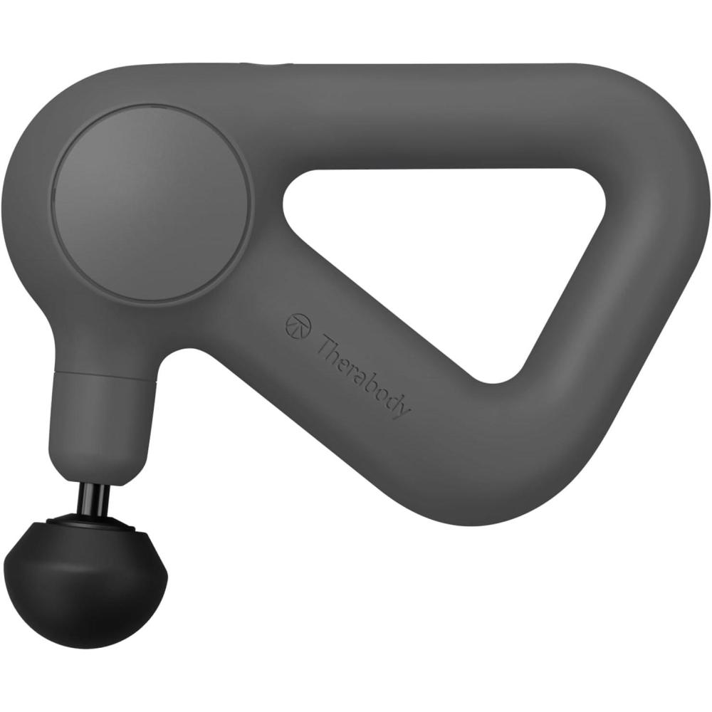 imageTheraGun Therabody Relief  Quiet Deep Tissue Therapy Massage Gun  Bluetooth Enabled Electric Percussion Massage Gun amp Personal Massager for Pain in The Neck Back Leg Shoulder and Foot BlackGray  1 Attachment